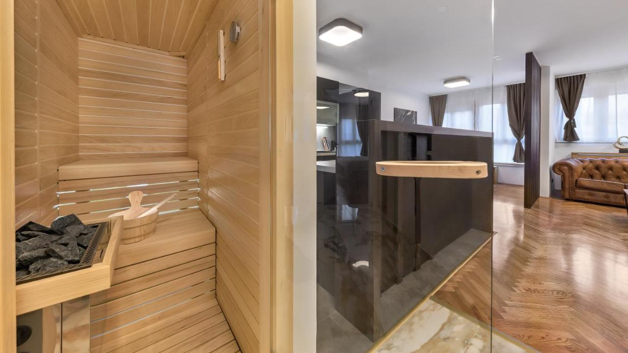 President Apartment With Sauna Загреб Екстер'єр фото